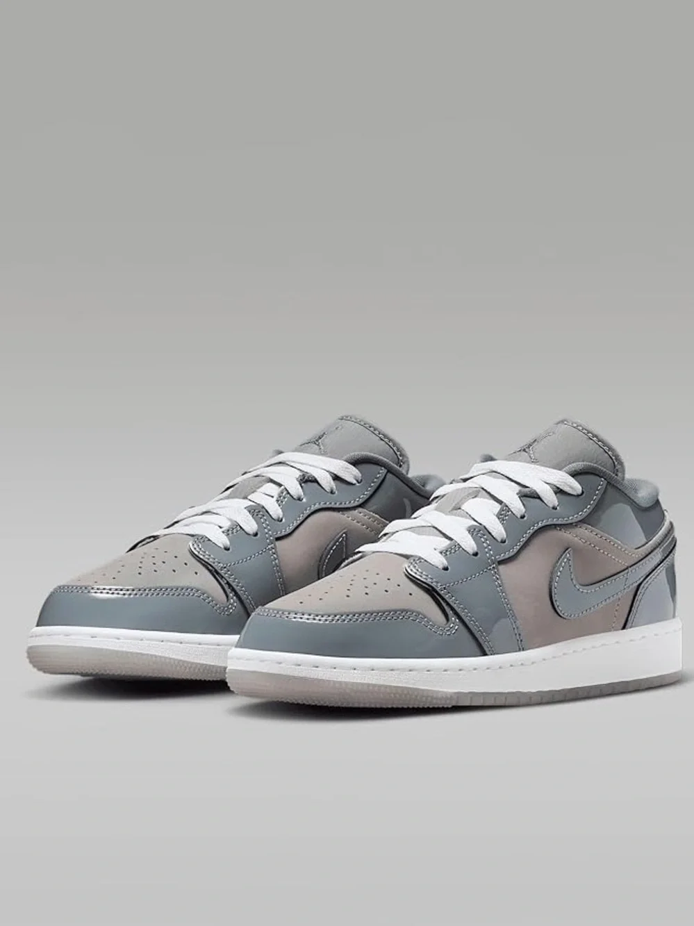 Nike Air Jordan 1 Low SE sneakers in a Medium Grey/Cool Grey